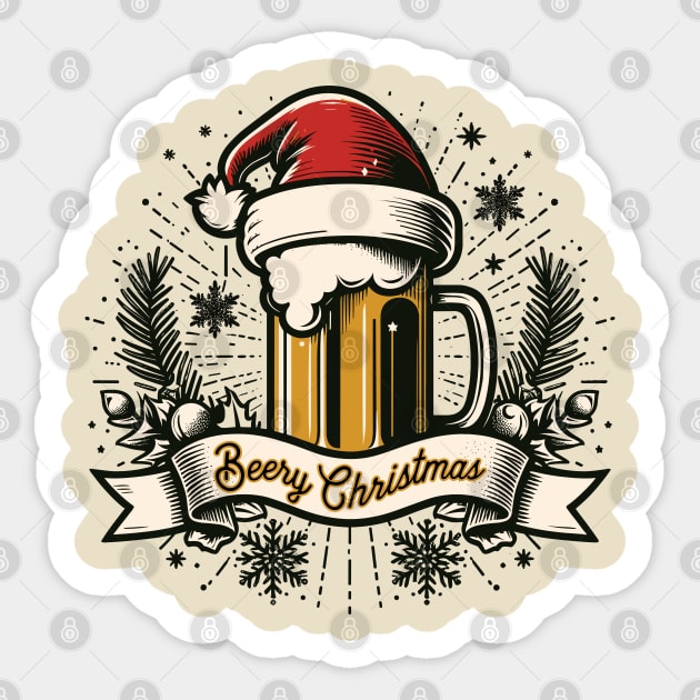 Beery Christmas Sticker by Trendsdk